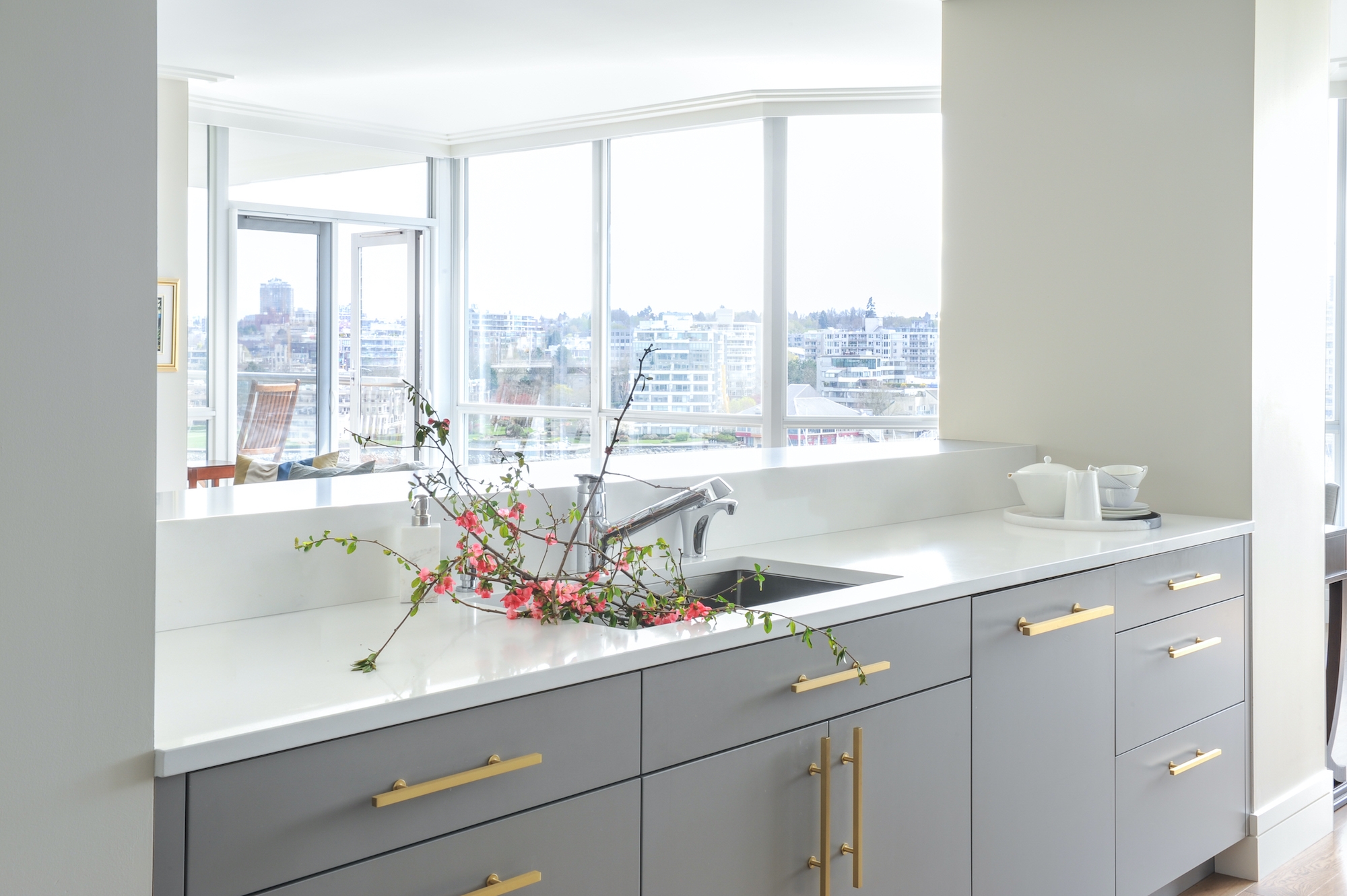 Yaletown Condo kitchen other side